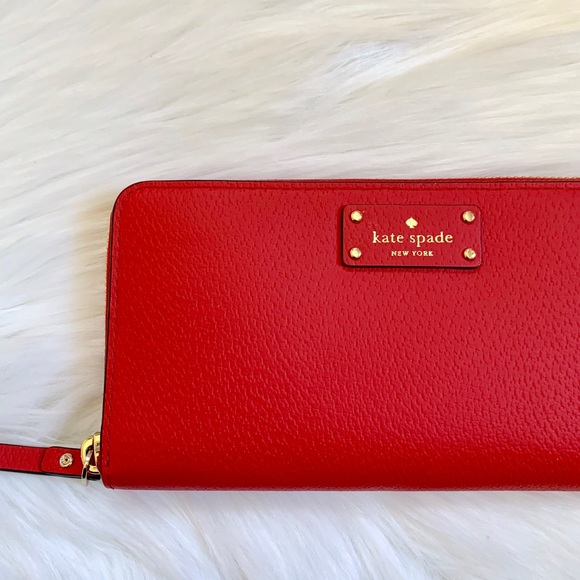 Kate Spade Grove Street Red Carpet Neda Wallet - Picture 2 of 8